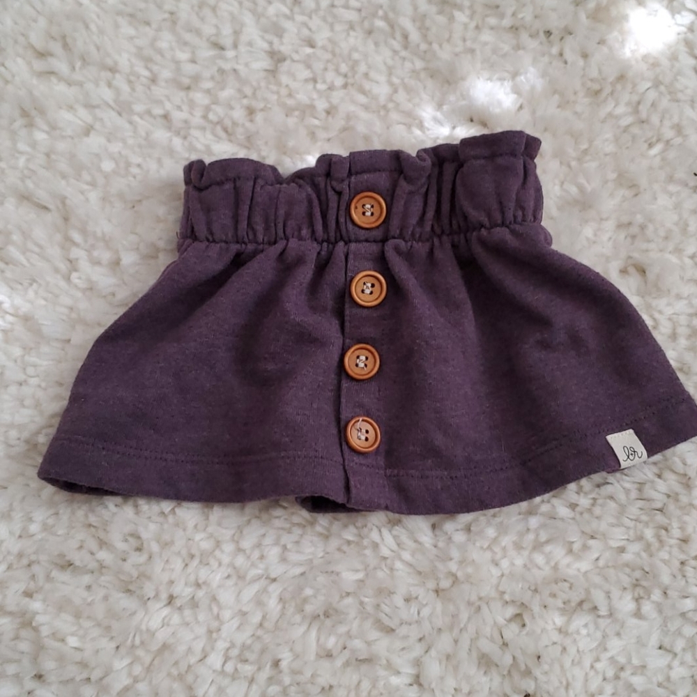 Purple skirt
